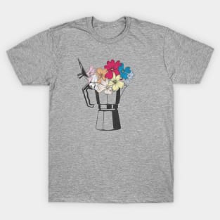 Mocca Flowers T-Shirt